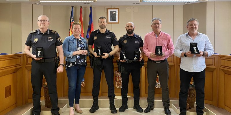 Nombran a la Policía Local de Albatera 'Caballero de Santiago Apóstol 2022'