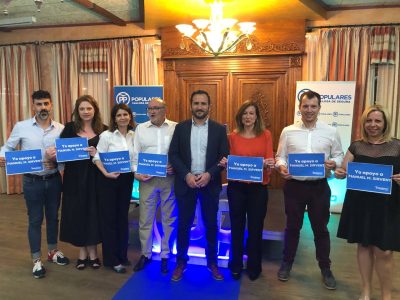 Más de 100 afiliados arropan la candidatura de Manuel Martínez para presidir el PP de Callosa