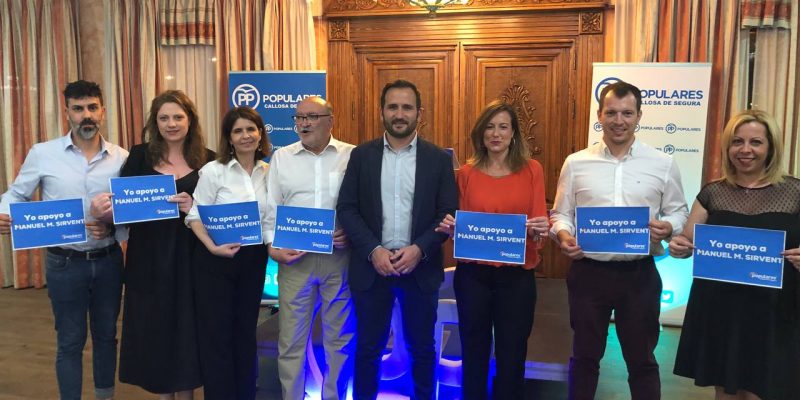 Más de 100 afiliados arropan la candidatura de Manuel Martínez para presidir el PP de Callosa