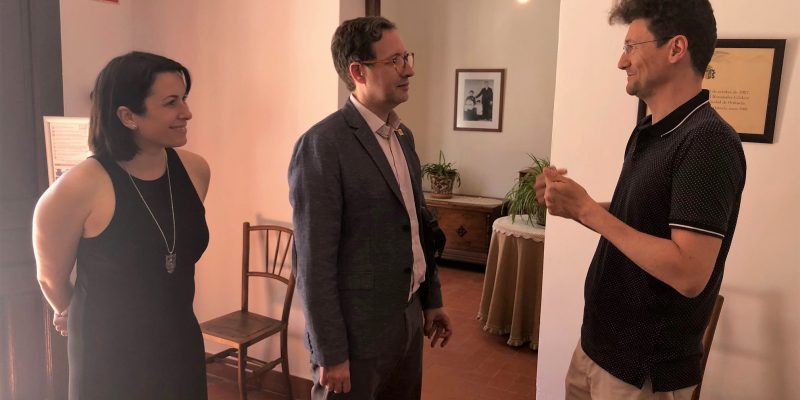 El eurodiputado Doménec Ruiz visita Orihuela y se interesa por sus necesidades