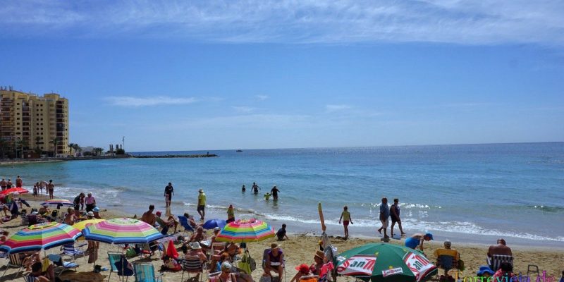Fallece un hombre de 76 años ahogado en la playa del Cura en Torrevieja