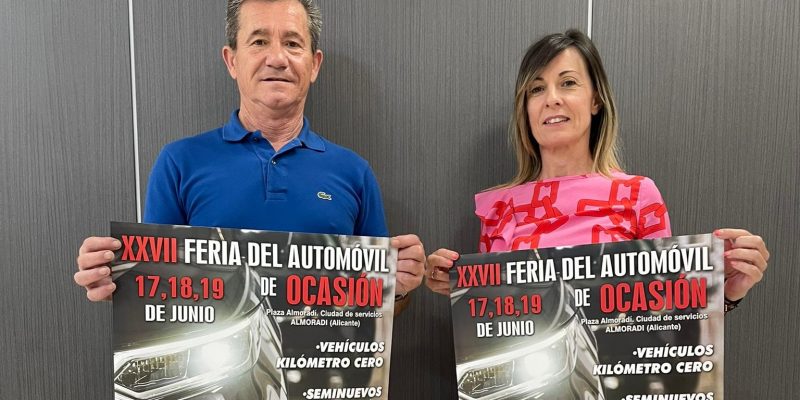 Almoradí presenta su XXVII Feria del Automóvil de ocasión
