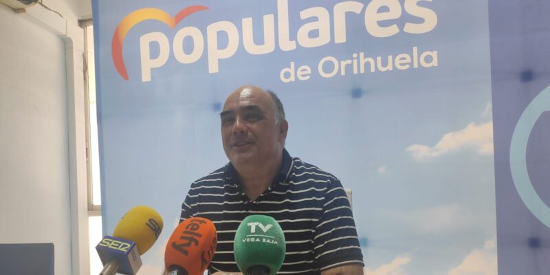 El PP oriolano denuncia la falta de mantenimiento de los parques en pedanías