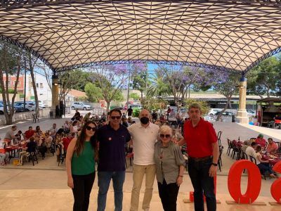 El socialismo de la Vega Baja se da cita en la Fiesta de la Rosa en Guardamar