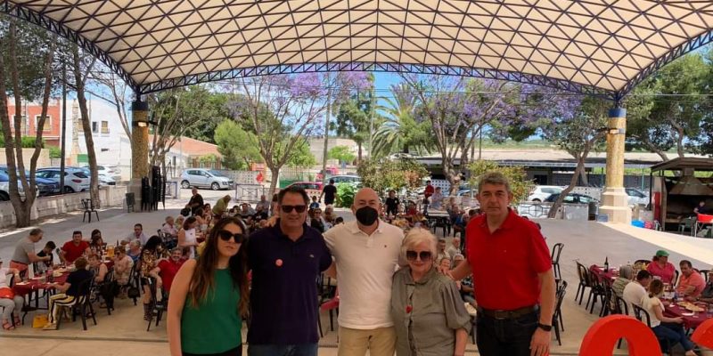 El socialismo de la Vega Baja se da cita en la Fiesta de la Rosa en Guardamar