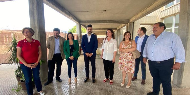 El lunes se reactivan las obras de ampliación del IES Tháder de Orihuela