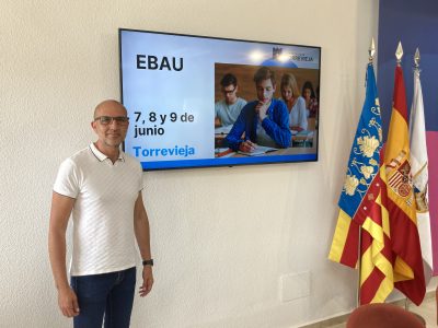 Torrevieja acoge por segundo año las pruebas de la EBAU