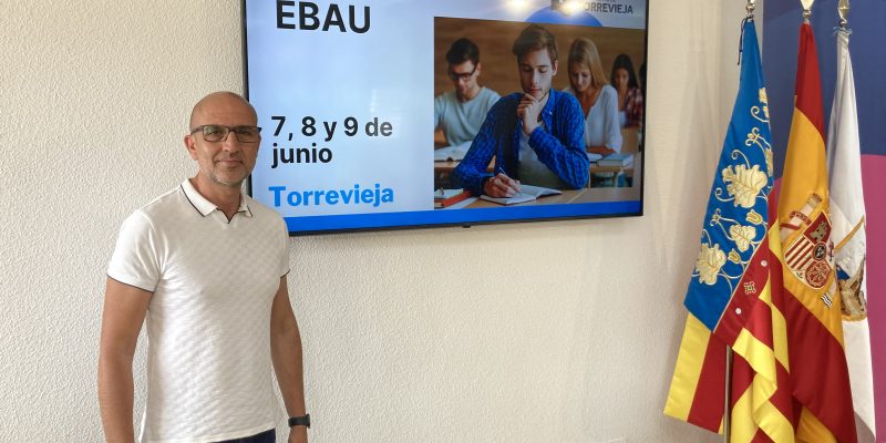 Torrevieja acoge por segundo año las pruebas de la EBAU