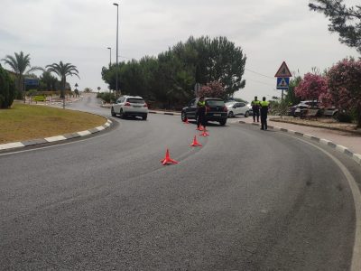 La Policía Local de Callosa efectúa un amplio operativo en la ciudad