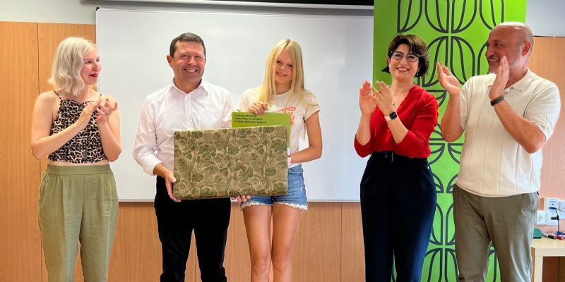 Alumnos de secundaria plasman la identidad de la comarca en un concurso escolar