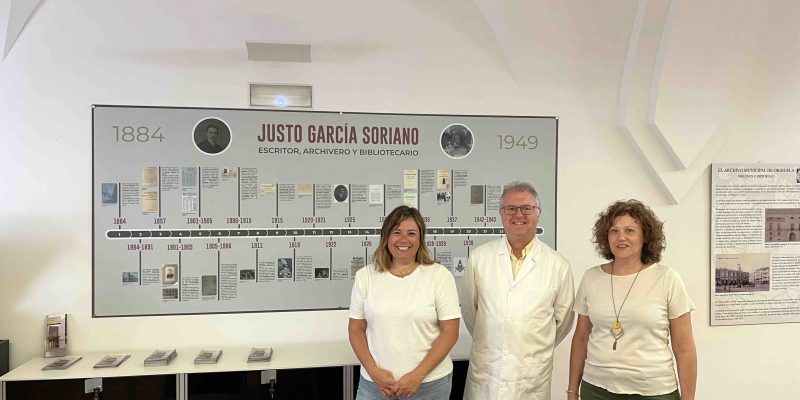 Orihuela dedica a Justo García Soriano una exposición por el Día de los Archivos