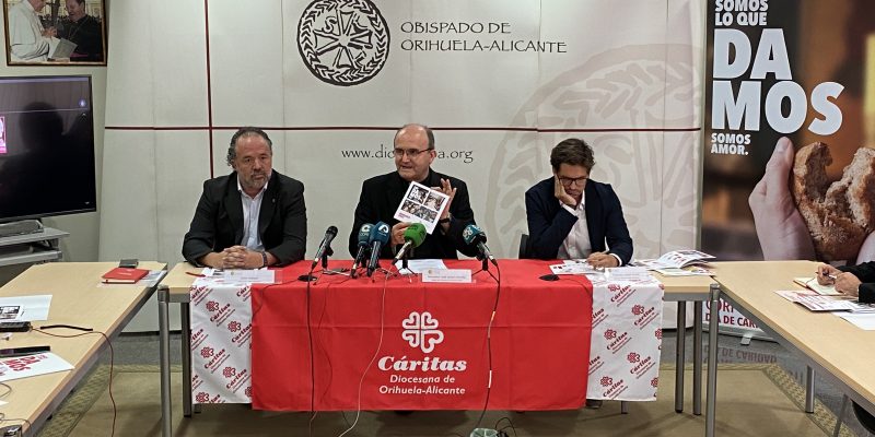 Más de 58.000 personas recibieron ayuda de cáritas en 2021