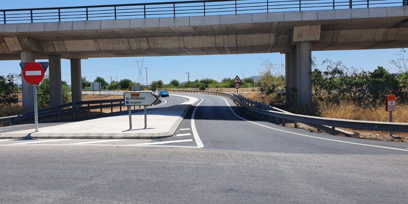 Mejoran el drenaje de la confluencia de la CV 91 con la Ronda de Orihuela