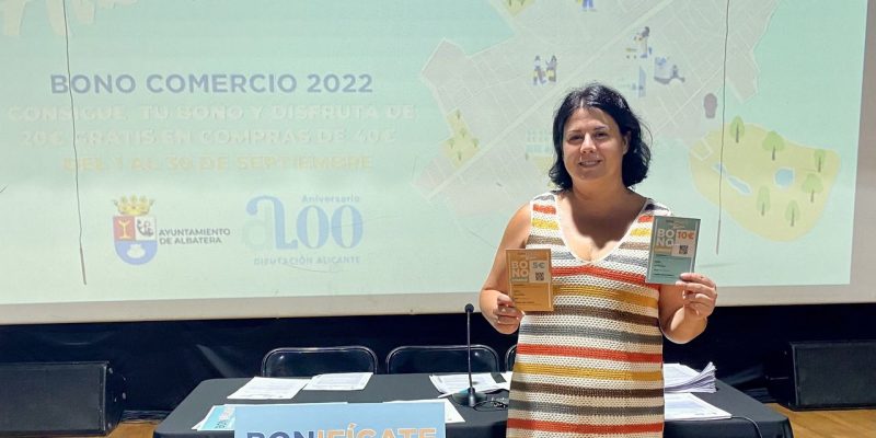 Ponen en marcha en Albatera la segunda campaña de bonos de comercio
