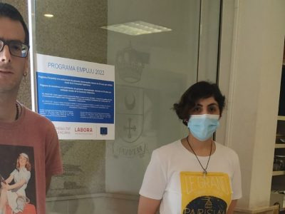 Redován emplea a dos jóvenes a través del Programa EMPUJU