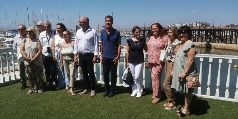 La vicelacaldesa de Torrevieja recibe al alcalde de Faleria