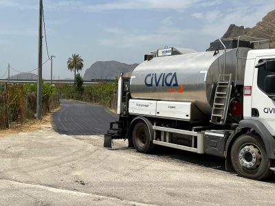 Callosa inicia el asfaltado de distintos caminos rurales del municipio