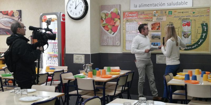 El colegio de Hurchillo recibe el Sello de Vida Saludable del Ministerio