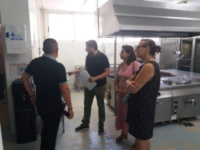 Orihuela inicia las obras de adecuación del comedor del CEE Antonio Sequeros