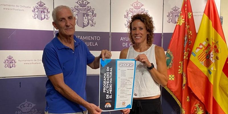 Orihuela acogerá un programa de actividades en el medio natural