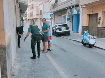 Policía Local y Guardia Civil evitan la ocupación de una vivienda en Callosa