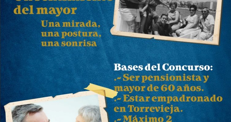 Torrevieja abre el plazo para el Concurso de Fotografía Homenaje al Mayor