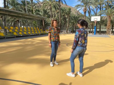 Finalizan las obras de mejora en el Polideportivo El Palmeral de Orihuela