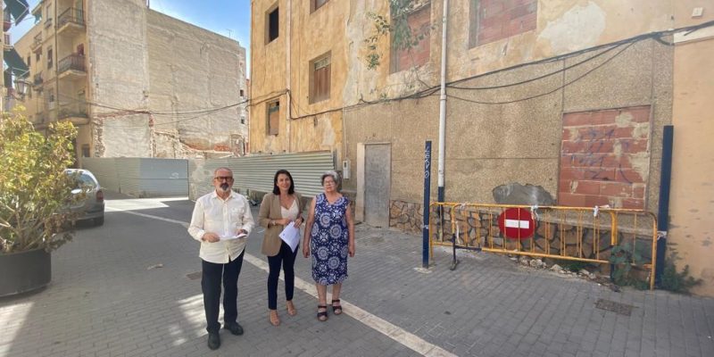 Orihuela demolerá un edificio en peligro de derrumbe