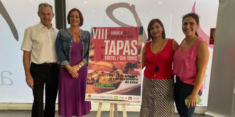 Orihuela organiza el VIII Concurso de Tapas y Cóctel/gin-tonic