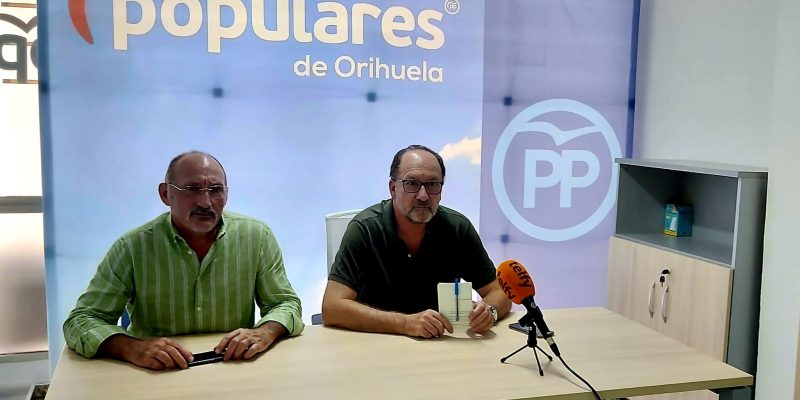 El PP de Orihuela denuncia la "pasividad del Consell" tres años después de la DANA