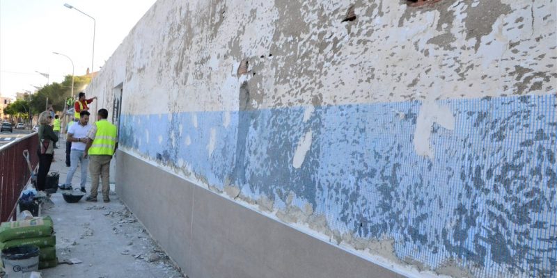 Rojales rehabilita la fachada del cementerio municipal