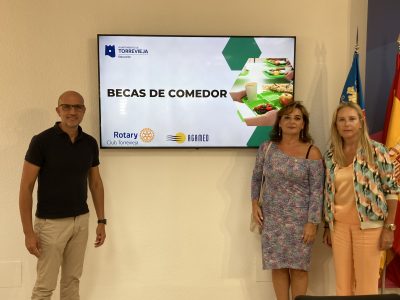 Torrevieja pone en marcha las becas comedor para familias necesitadas
