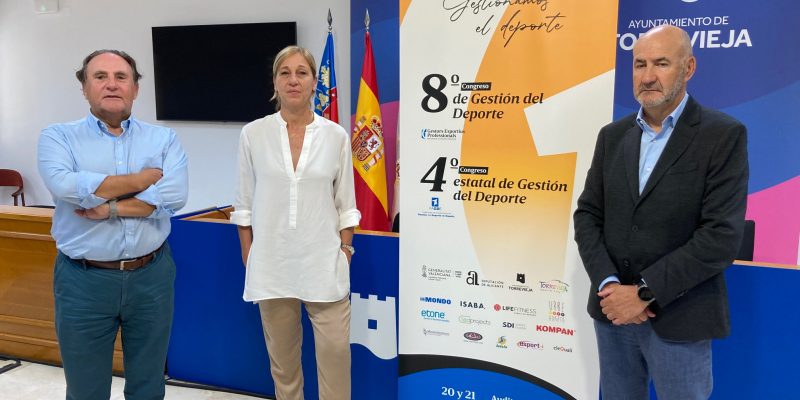 Torrevieja presenta el Congreso Estatal de Gestión del Deporte