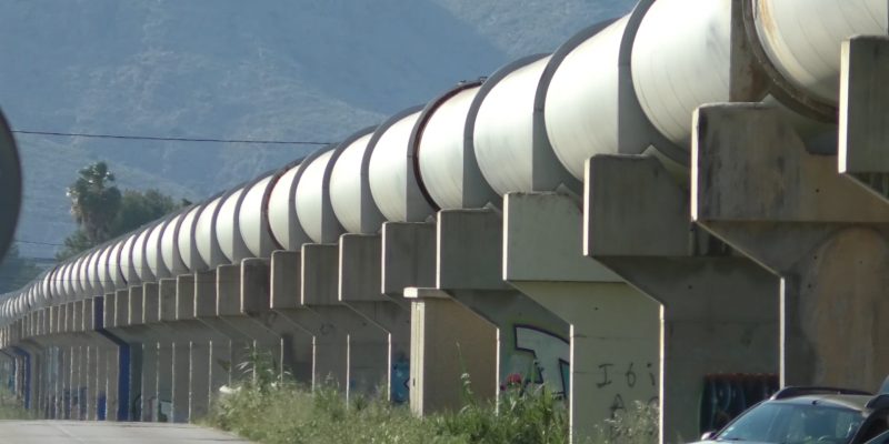 Cambiemos Orihuela propone la adecuación del entorno de los tubos del Trasvase