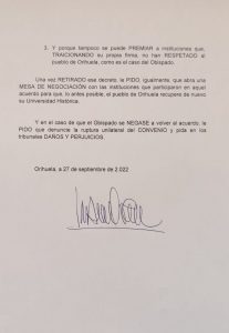 Pro Campus pide a la alcaldesa de Orihuela que retire el Decreto que anula una sentencia contra el Obispado