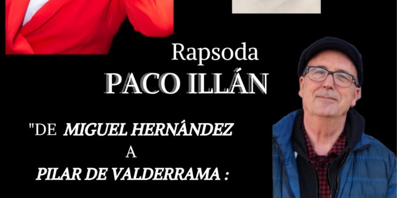 Orihuela acoge un acto sobre Pilar de Valderrama y Miguel Hernández