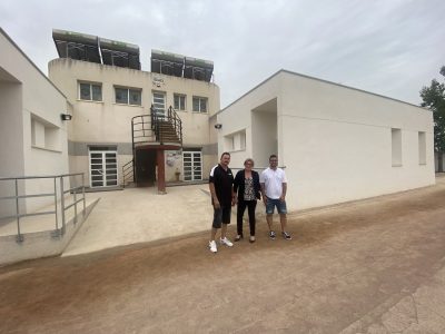 Albatera estrena nuevos vestuarios en el campo de fútbol Nuevo Calvario