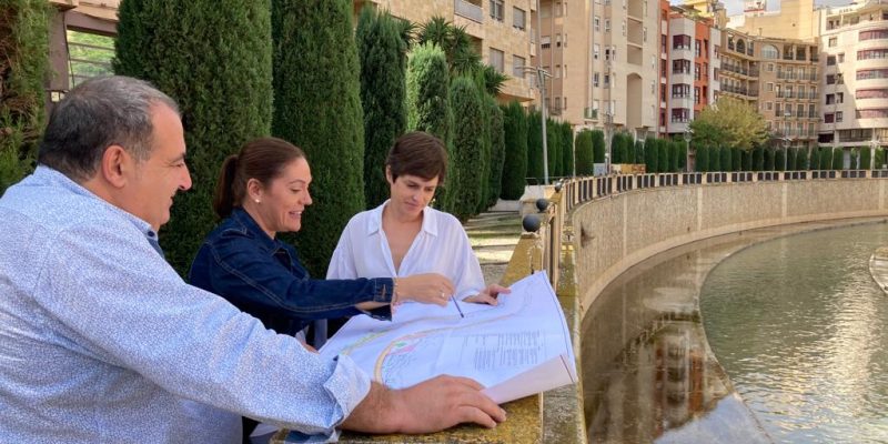 Comienzan las obras de renovación del margen del río en Orihuela