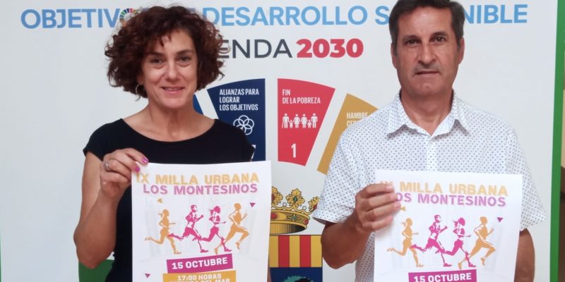 Los Montesinos presenta la IX edición de la Milla Urbana