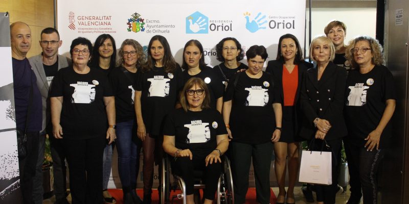 Usuarios del Centro Oriol de Orihuela presentan un cortometraje
