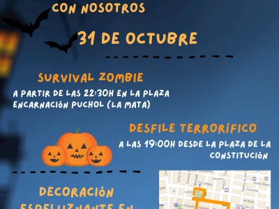 Torrevieja celebra su desfile de Halloween el 31 de octubre