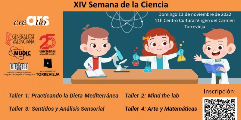 Ars Creatio y la UMH organizan en Torrevieja 'Actividades de Ciencia Divertida'