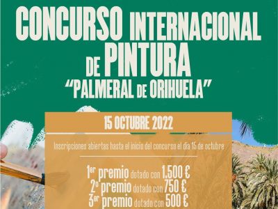 Orihuela celebra el Concurso de Pintura 'Palmeral de Orihuela'