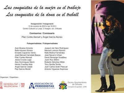 Orihuela acoge la exposición 'Las conquistas de la mujer en el trabajo'