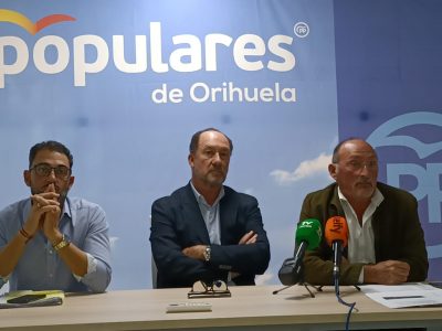 El PP de Orihuela presenta varias propuestas al pleno del jueves