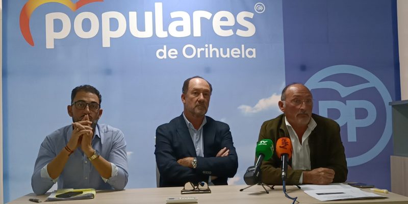 El PP de Orihuela presenta varias propuestas al pleno del jueves