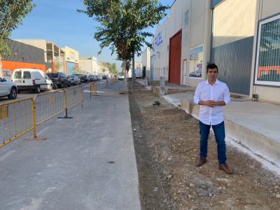 Bigastro inicia las obras en la zona del Polígono Industrial Apatel