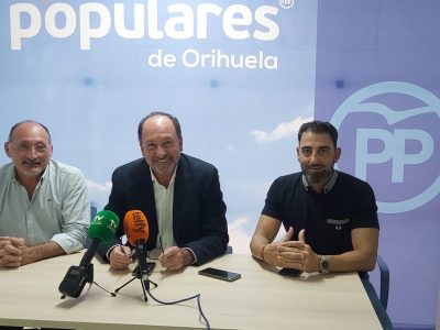 El PP se pone a disposición de la alcaldesa de Orihuela para aprobar los presupuestos