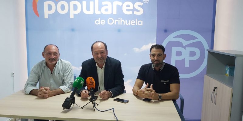 El PP se pone a disposición de la alcaldesa de Orihuela para aprobar los presupuestos