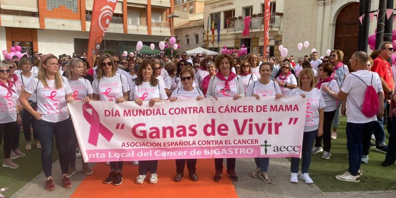 Bigastro se une con la Marcha Rosa Contra el Cáncer de Mama